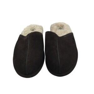 Ugg Scuff Sheepskin lining, Suede Slipper Cozy Loungewear for Men Size 9